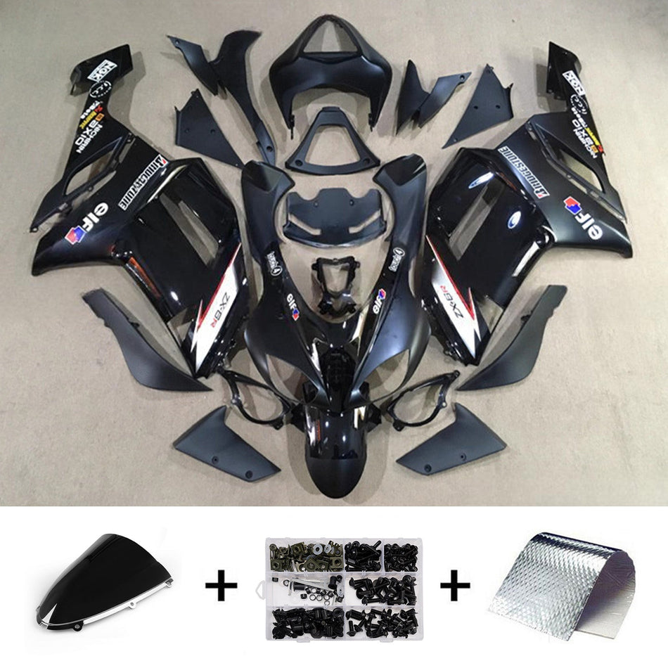 Verkleidungssatz aus ABS-Kunststoff, passend für Kawasaki ZX6R 636 (2007-2008)