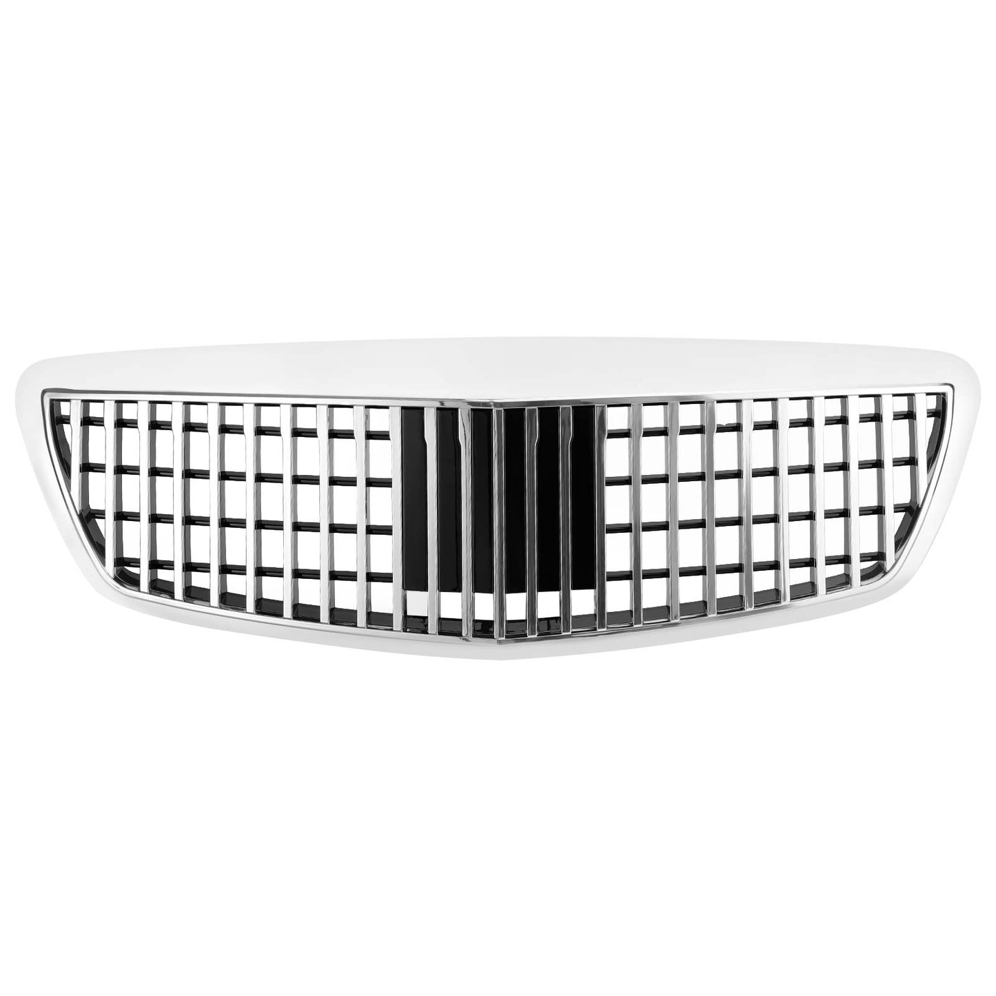 MayBach Style Grille Grill Für Benz S-Class W221 S550 S63 S450 2007-2009 Chrome