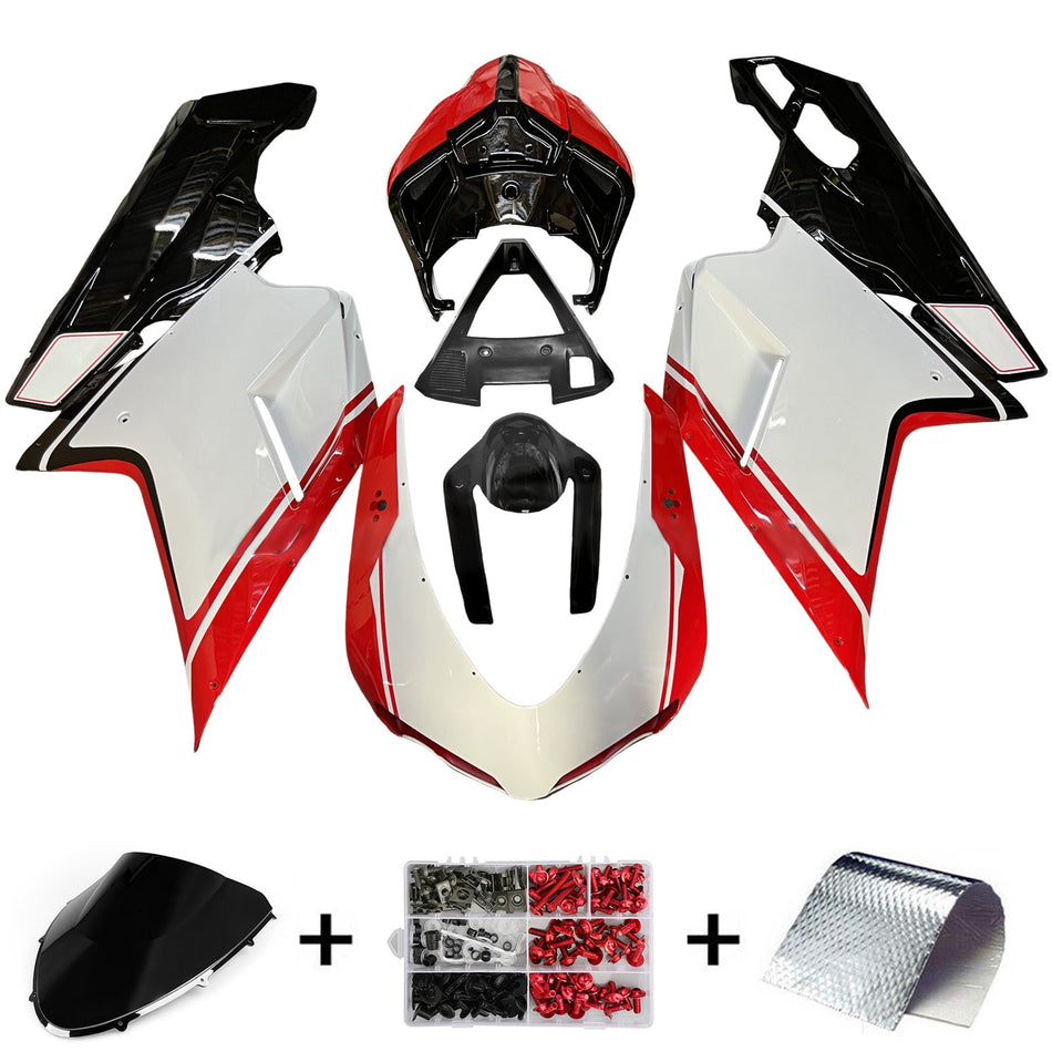 2007-2011 Ducati 1098 1198 848 Verkleidungssatz Karosserie ABS