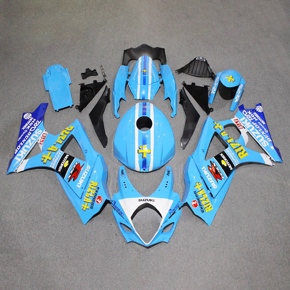 Verkleidungssatz aus ABS-Kunststoff für Suzuki GSXR1000 2007-2008 K7