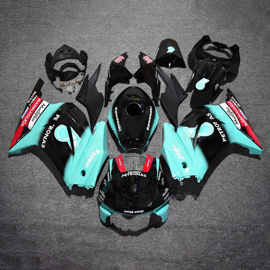 Verkleidungssatz aus ABS-Kunststoff, passend für Kawasaki EX250 Ninja250R 2008-2012
