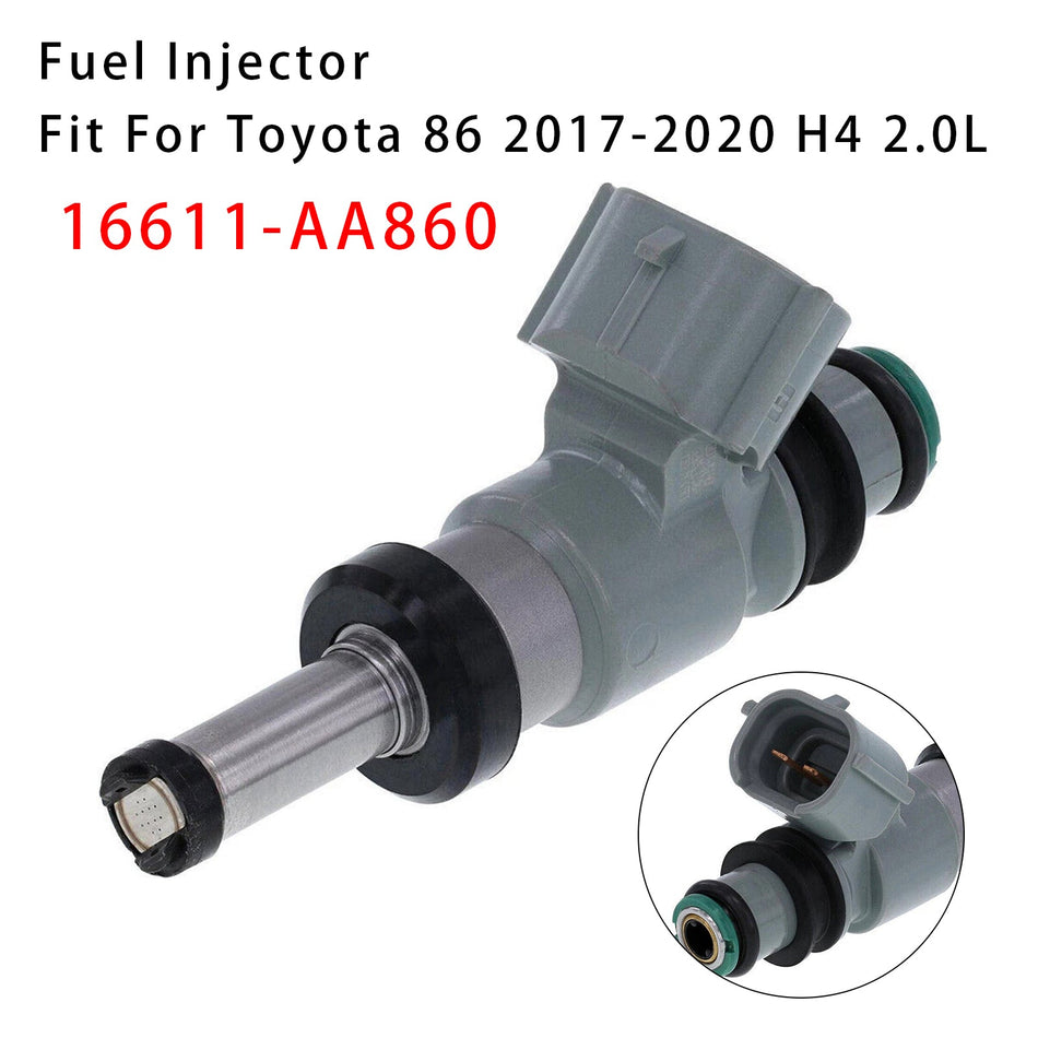 1 Stück Kraftstoffeinspritzdüse für Subaru BRZ, Scion FR-S, Toyota 86 2.0L 13-20, Teilenummer 16611-AA860