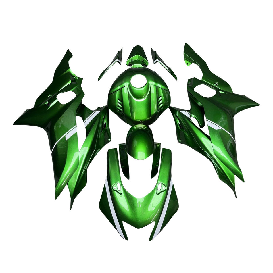 Injection Verkleidung Kit Karosserie Kunststoff ABS fit Für Yamaha YZF-R6 2017-2023