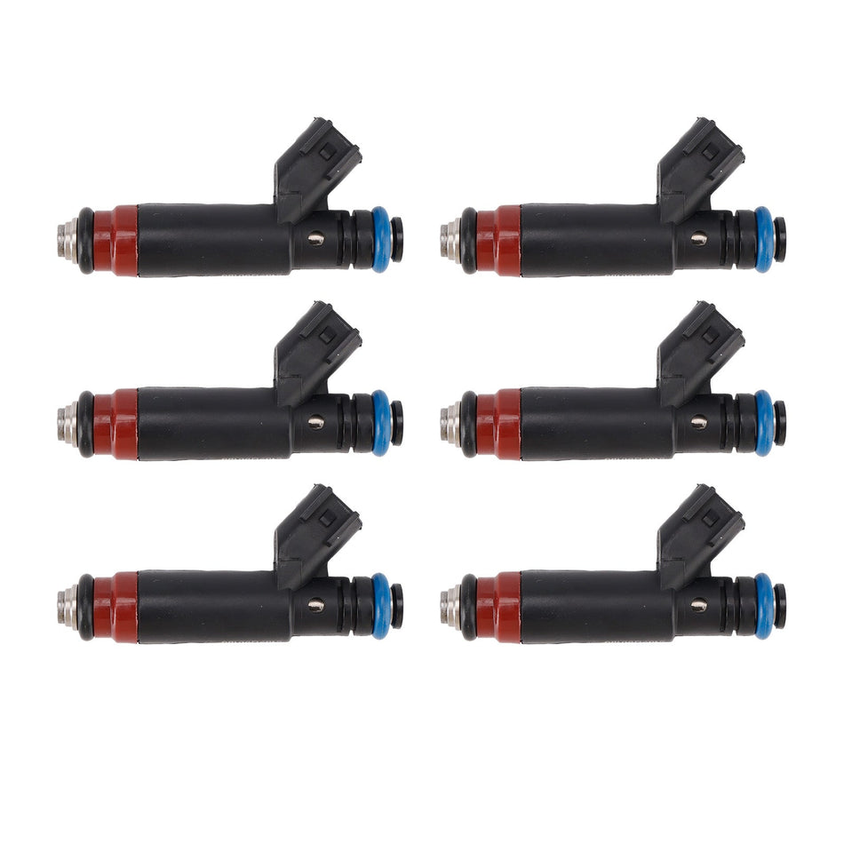 6 Stück Einspritzdüsen für Jeep TJ 2005-2006 und Wrangler 2005-2006 (Teilenummer: 53013690AA)