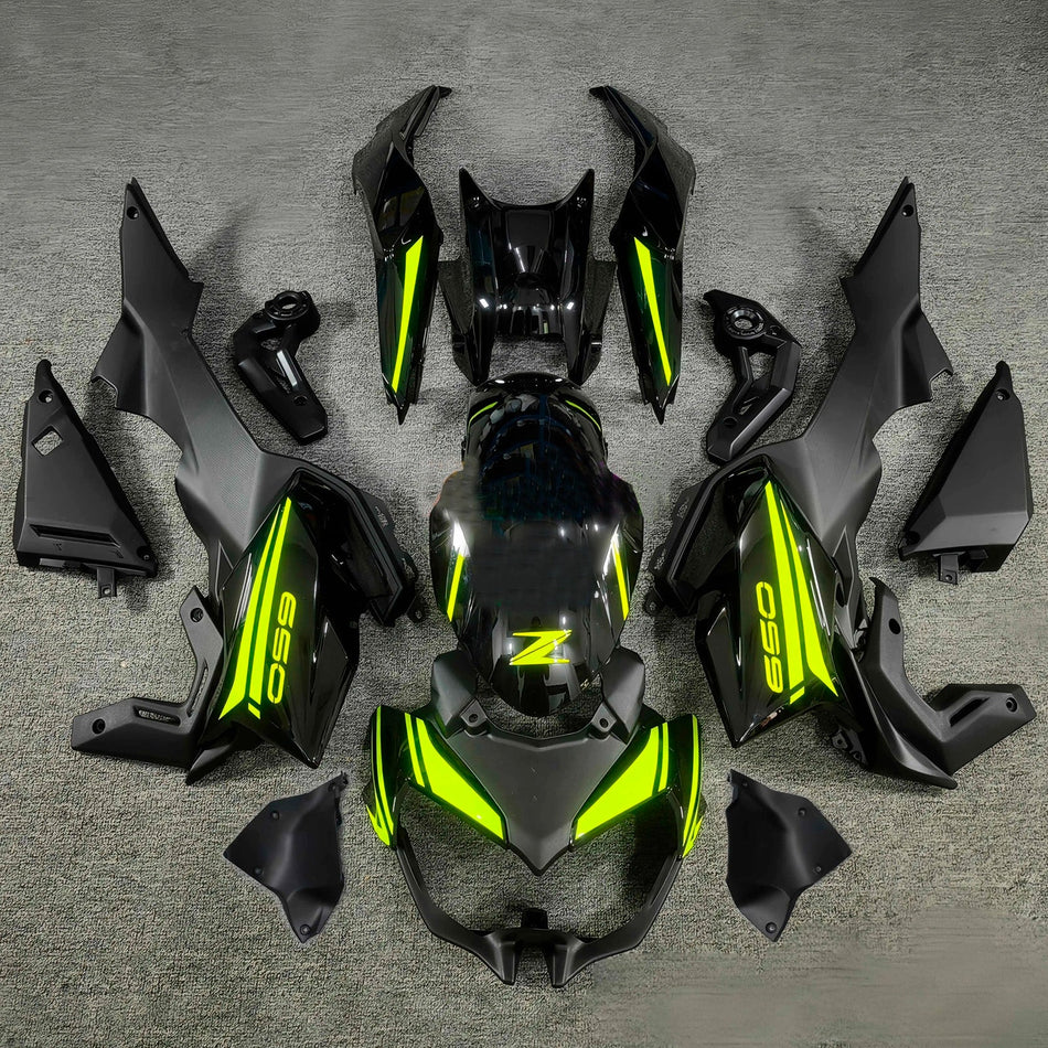 Verkleidungssatz aus ABS-Kunststoff, passend für Kawasaki Z650 2020-2023