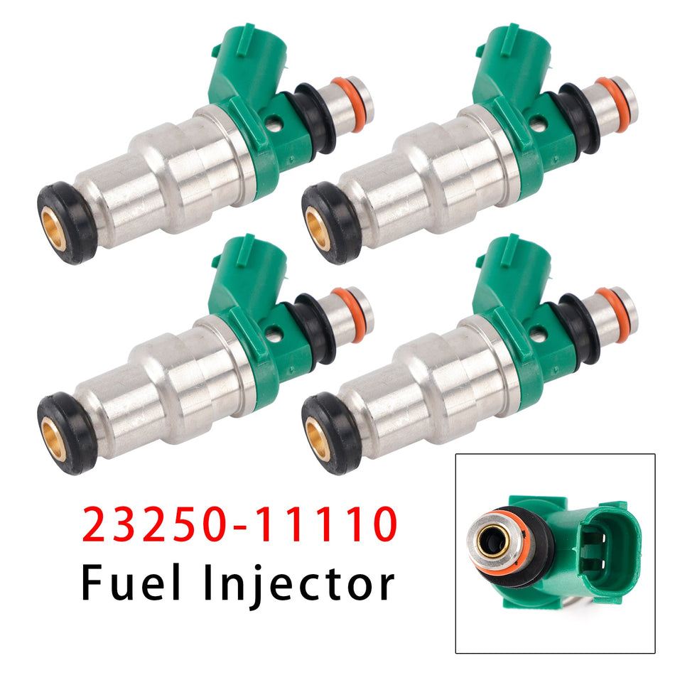 1994-1999 Toyota Paseo Tercel 1.5L 4 Stück Einspritzdüsen 23250-11110