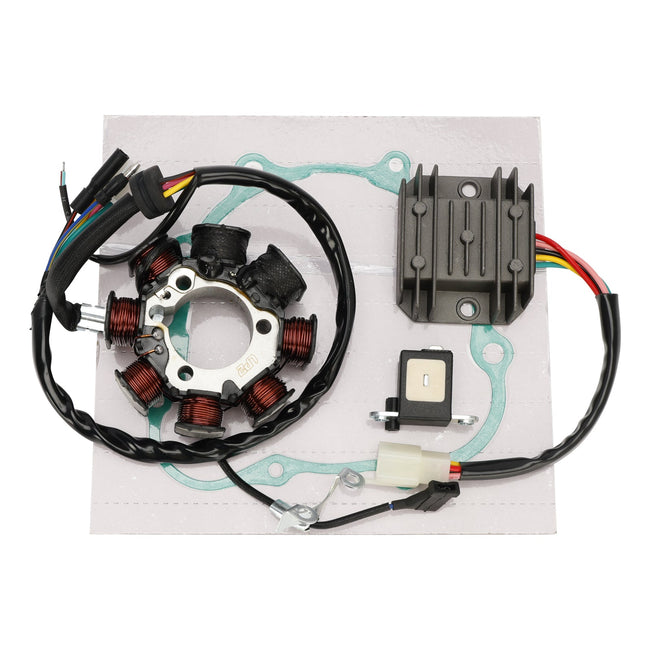 Magneto Spule Stator + Spannung Regler + Dichtung Assy Für Honda NX 200 XL 200 CTX 200 XR 200 R