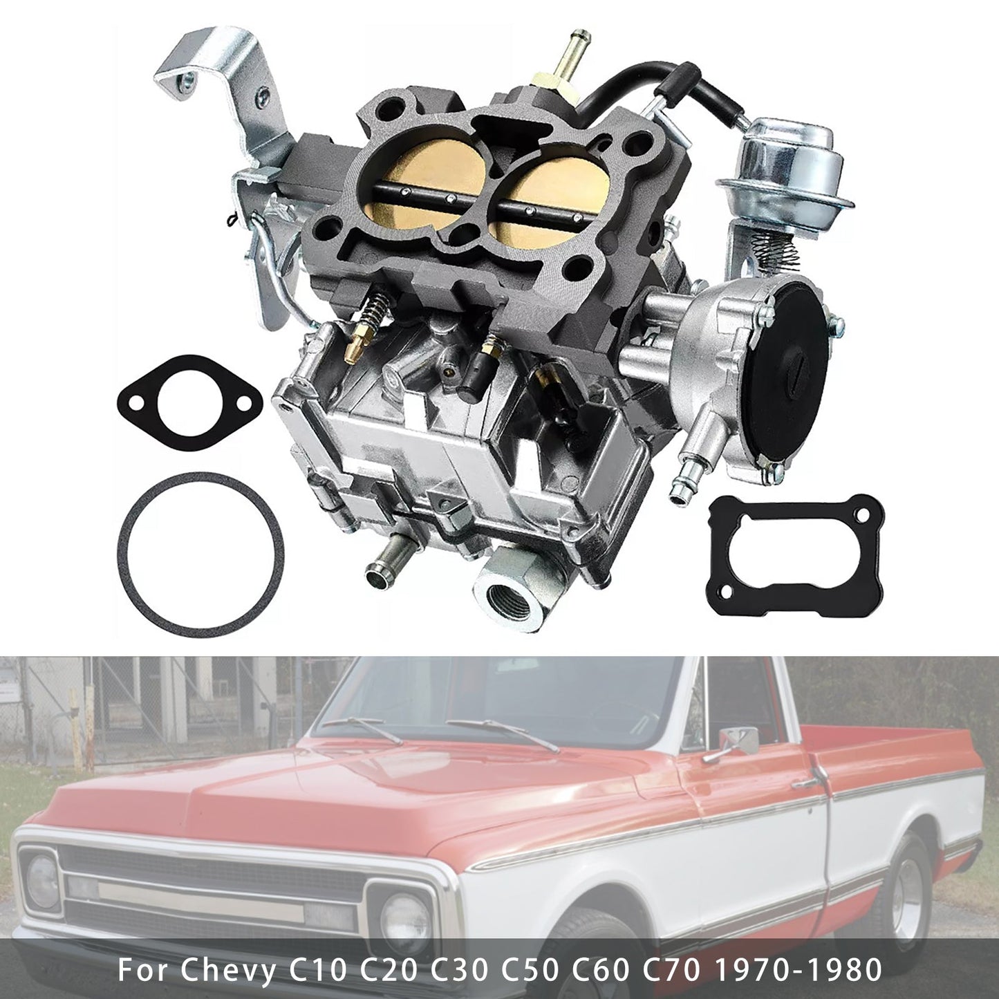 1970-1980 Chevrolet K20 Suburban 2-Zylinder-Vergaser Carby 17054616 CA-22-3174R