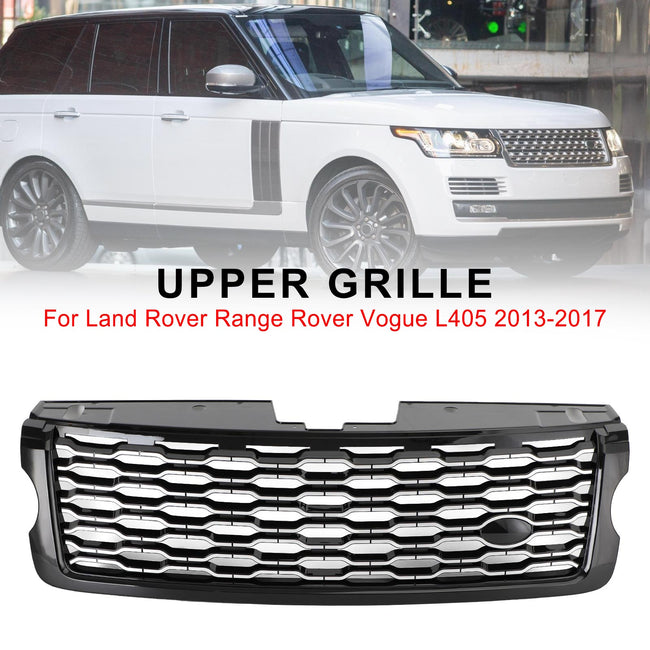 Chrom Frontstoßstange Oberer Kühlergrill Fit Land Rover Range Rover Vogue L405 2013-2017