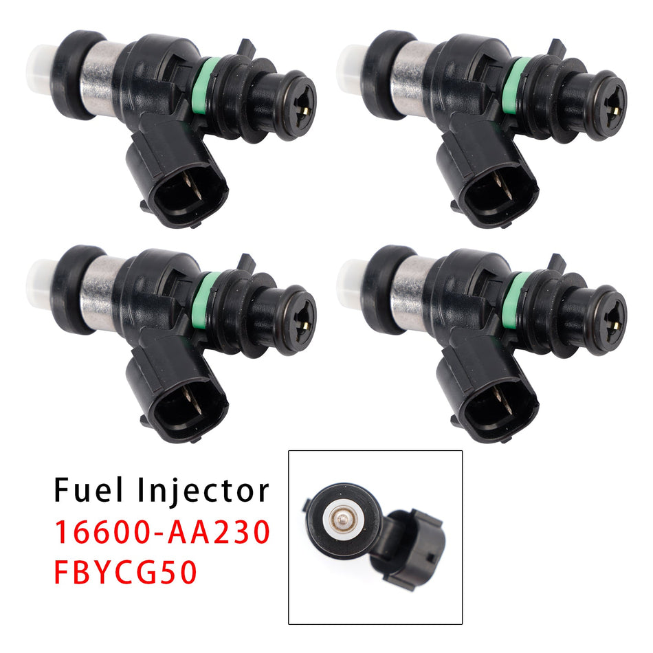 4 Stück Einspritzdüsen für Subaru Forester, Impreza und Legacy 2.0L 16600-AA230 FBYCG50