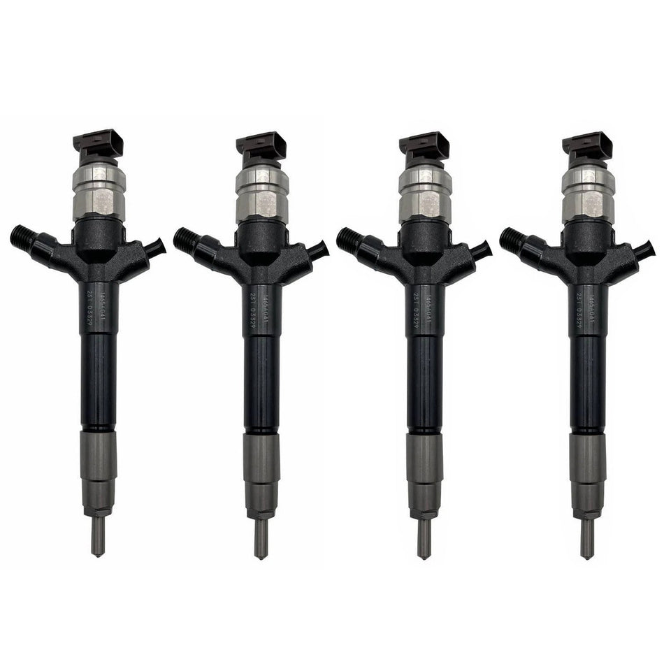 4 Stück Einspritzdüsen für Mitsubishi L200 2.5 4D56 Triton 1465A297 095000-7490