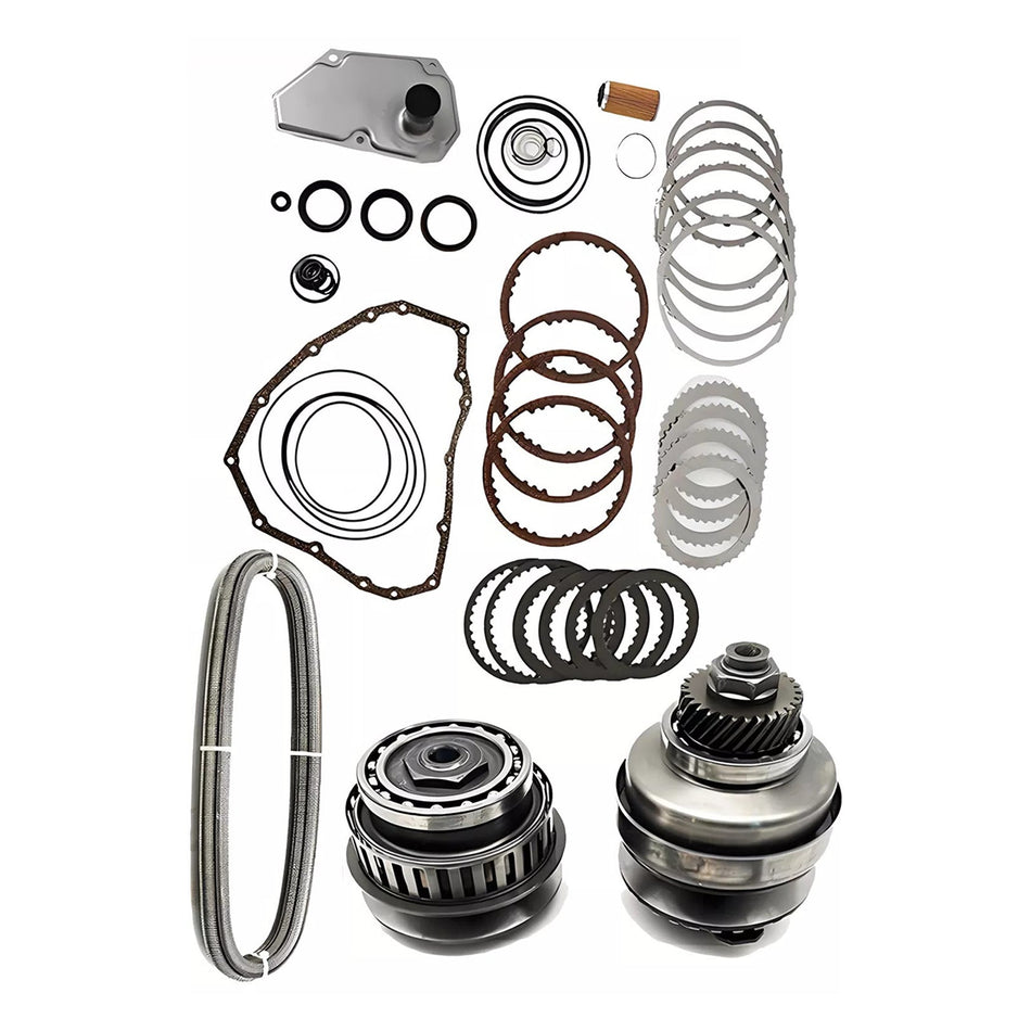 2013–2015 Nissan SENTRA L4 1.8L Getriebe Master Rebuild Kit &amp; Pulley Set W/Gürtel JF015E RE0F11A