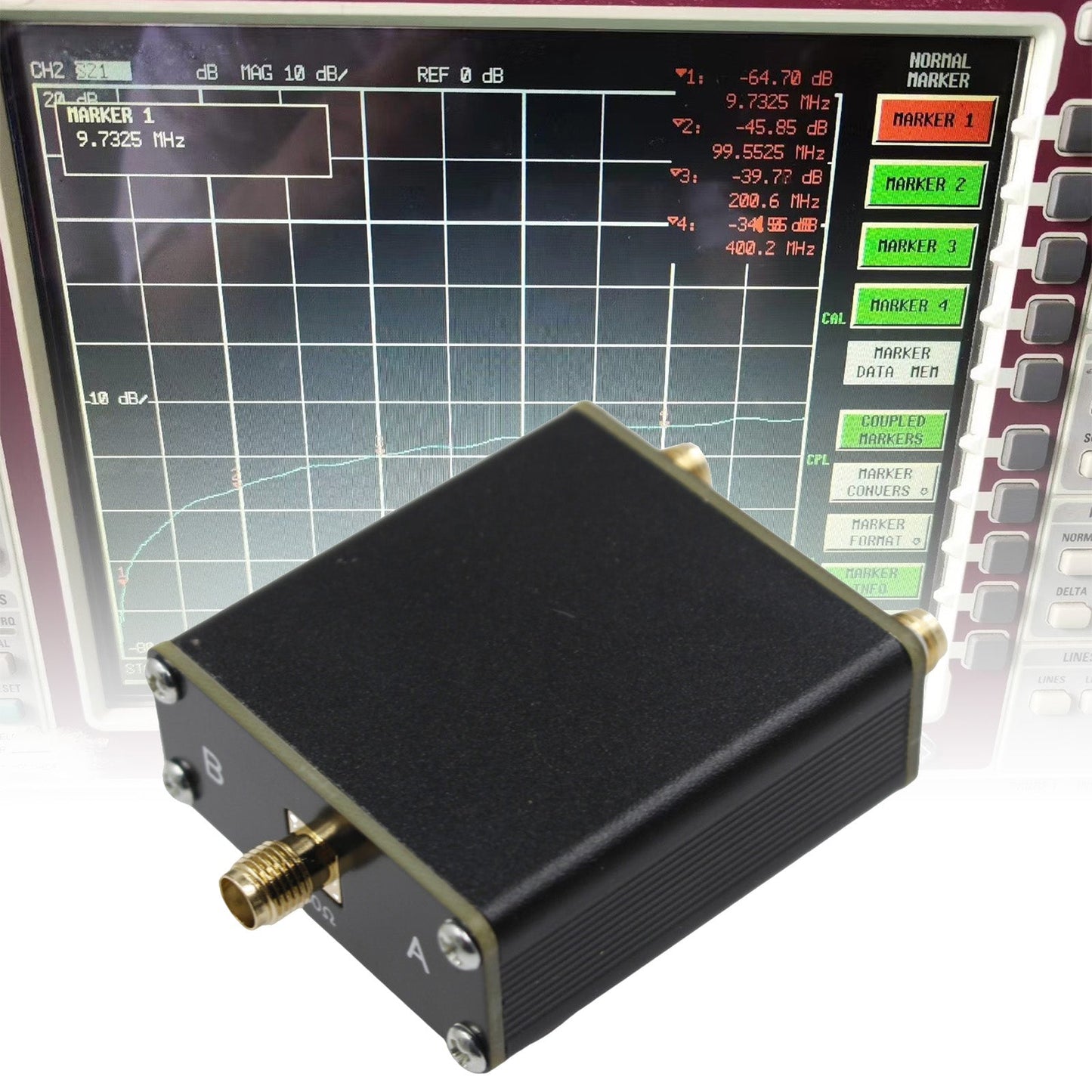 10W 1-zu-2 Antennenschalter HF-Schalter Hochfrequenzschalter Handschalter