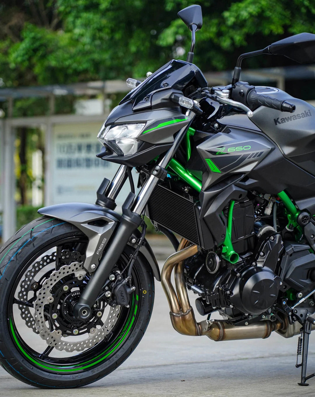 2020-2023 Kawasaki Z650 Einspritzverkleidungssatz Karosserie Kunststoff ABS