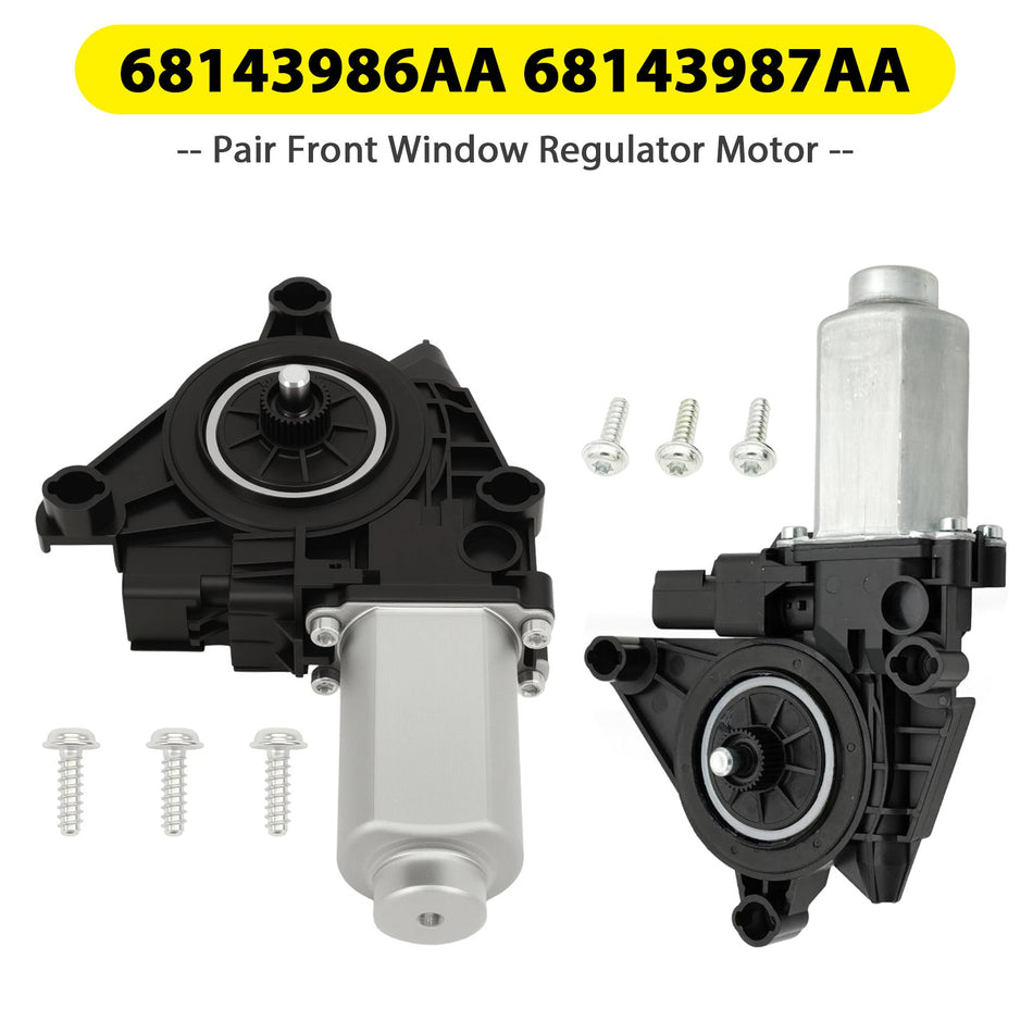 2011–2023 Charger 300 Paar Fensterhebermotor vorne 68143986AA 68143987AA