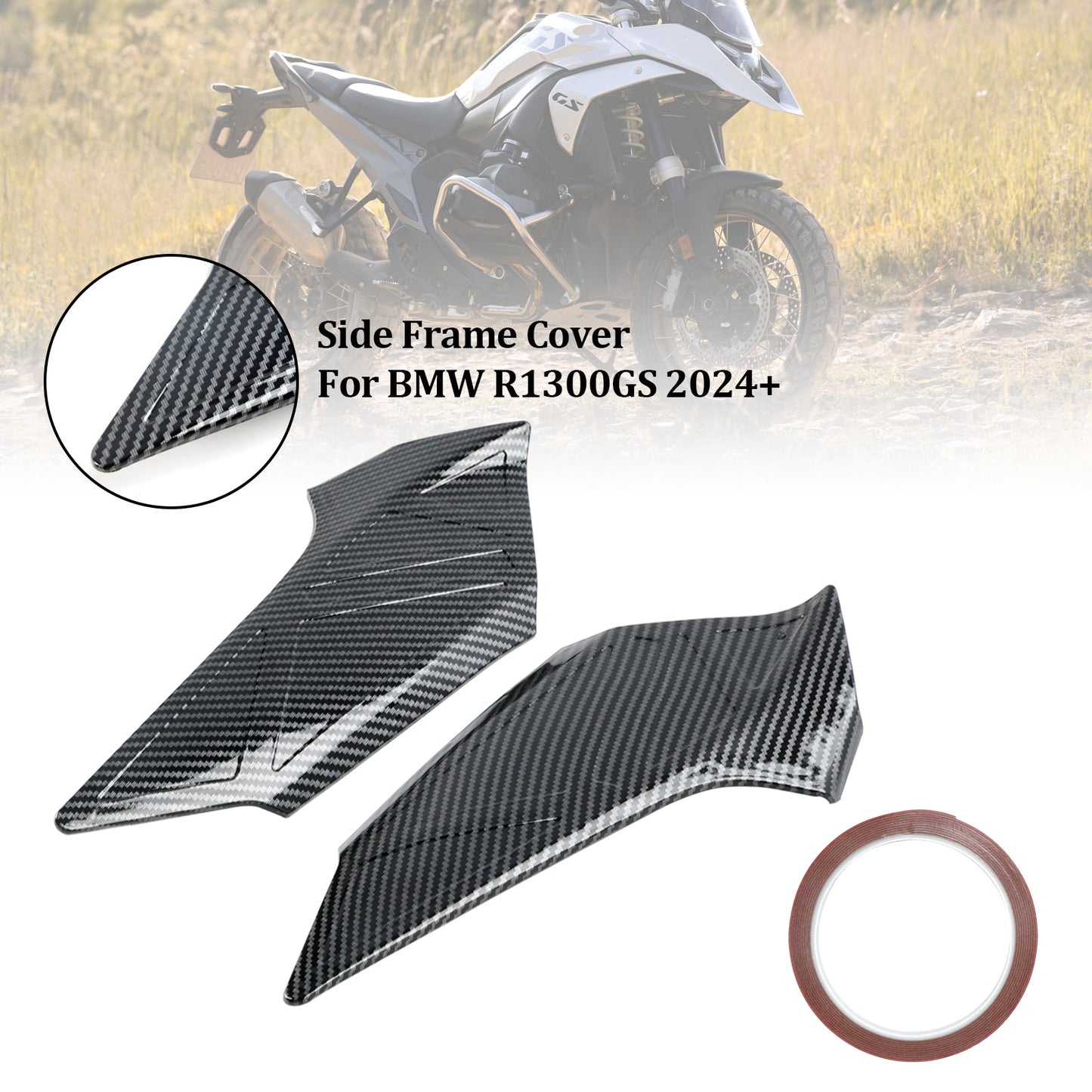 Seite Rahmen Panel Schutz Protector Verkleidungen Abdeckung Fit Für BMW R1300GS 2024 +