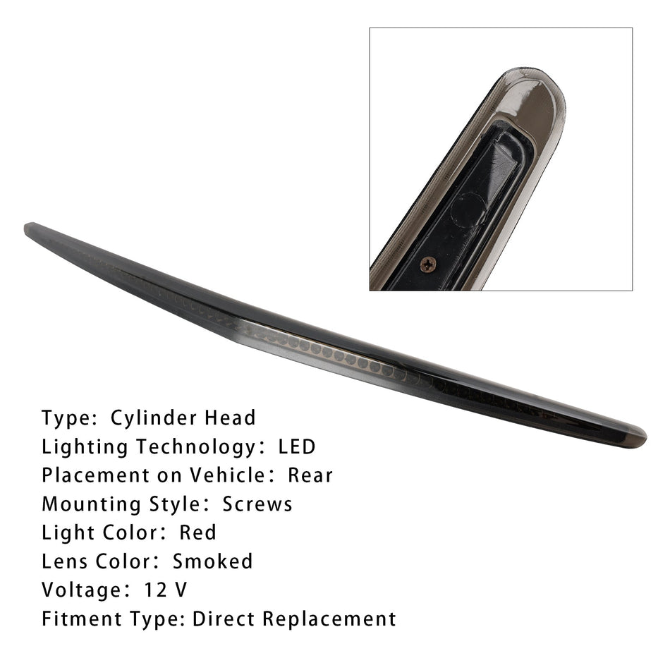 2006–2011 Cadillac DTS Voll-LED Drittes 3. Rücklicht Bremslicht hinten Bremsleuchte getönt 25844853