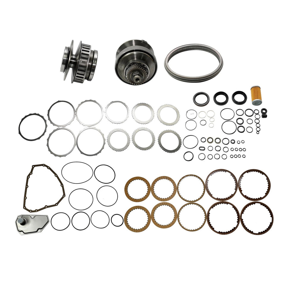 2012–2015 Nissan SYLPHY L4 1,6 l 1,8 l 2,0 l Getriebe-Überholsatz und Riemenscheibe mit Riemen JF015E RE0F11A 29T