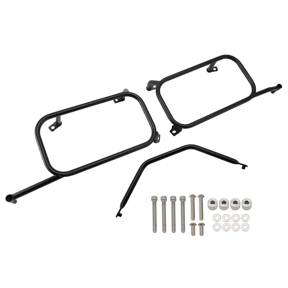 2024-2025 Tiger 1200 Seiten-Satteltaschen-Montagehalterung, schwarz, links und rechts
