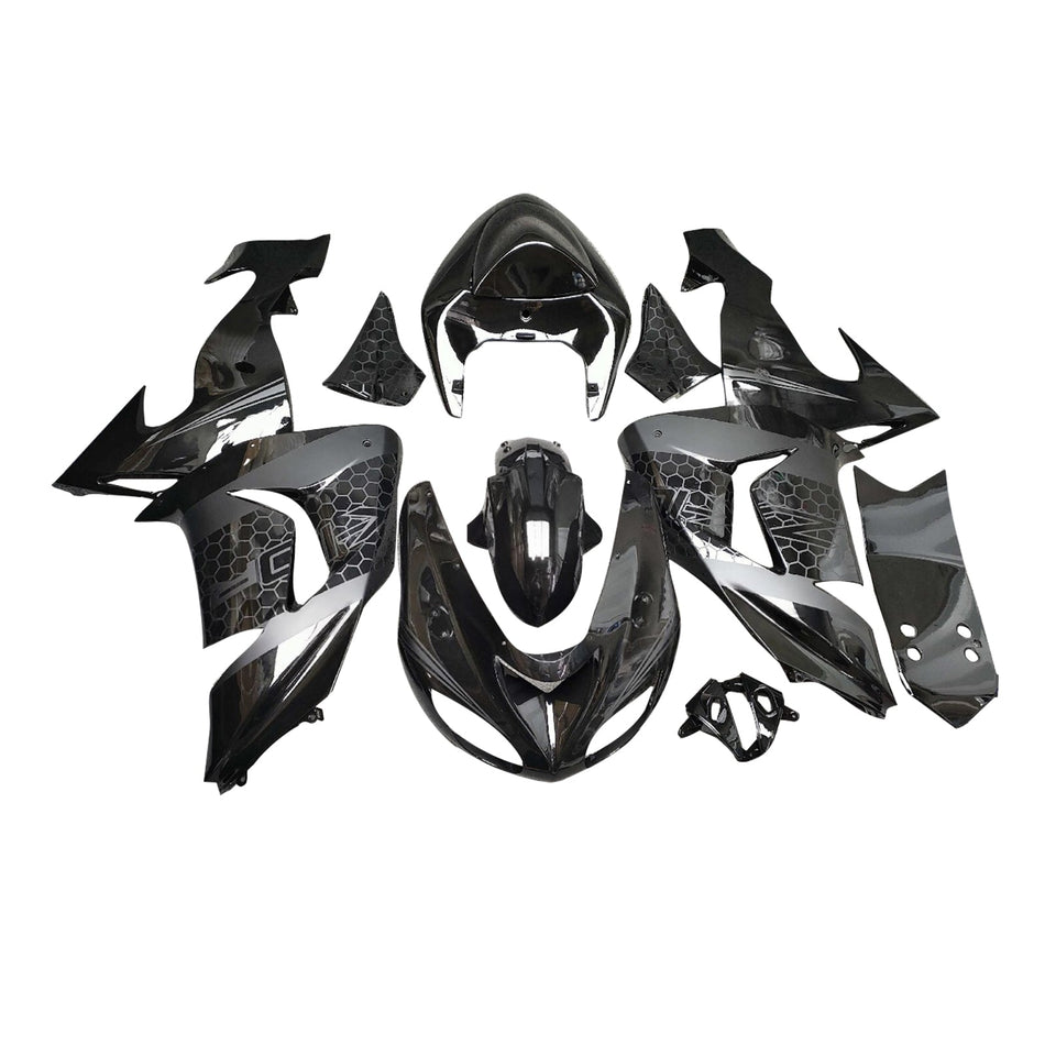 Injection Verkleidung Kit Karosserie Kunststoff ABS fit Für Kawasaki ZX10R 2006-2007