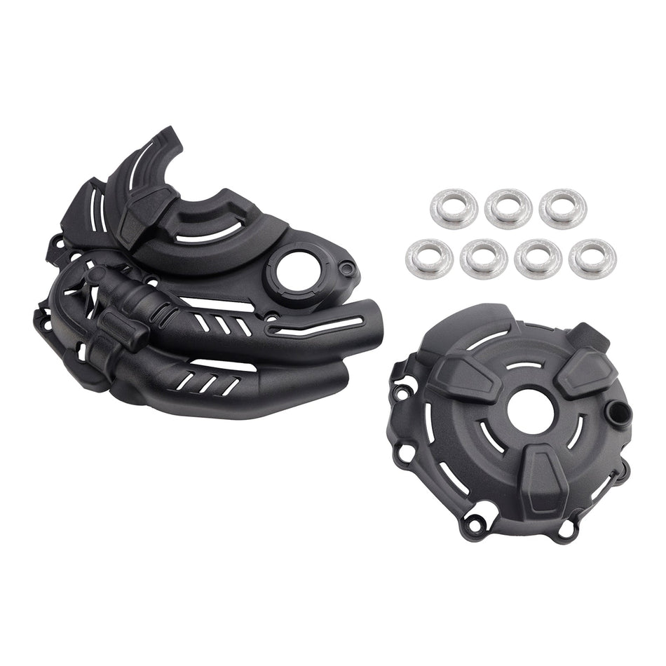 Motorschutz Schutz Motorgehäuse Fit Schwarz Für Yamaha Tenere Mt-07 Xsr700