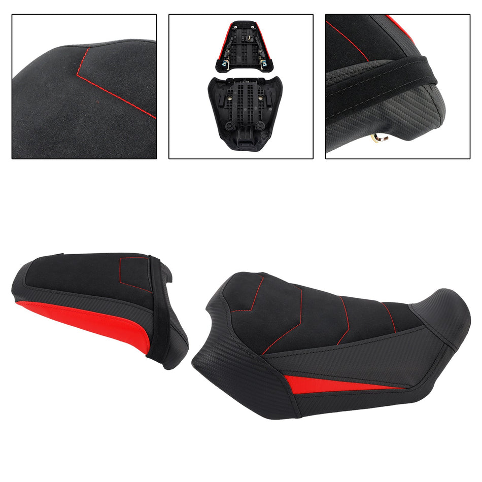 2024-2025 Für Honda CB650R CBR650R Untere Front mit Rücksitz für Fahrer und Sozius, Rot2
