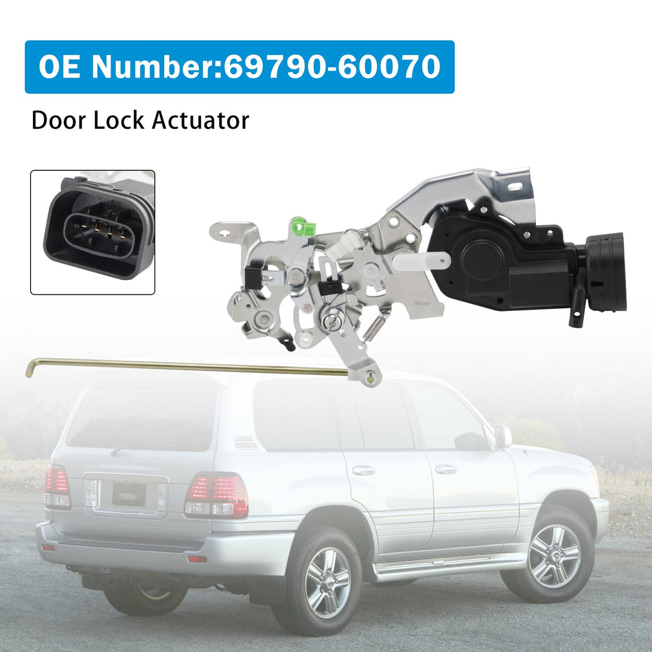 1998-2007 Toyota Land Cruiser Lexus LX470 Türschlossantrieb 69790-60070