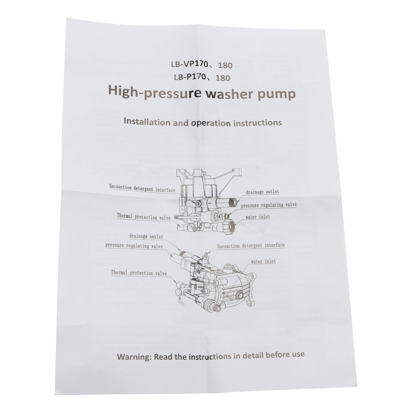 7/8" Welle 2600 PSI Hochdruckreinigerpumpe für Craftsman 580.752060 580.752570