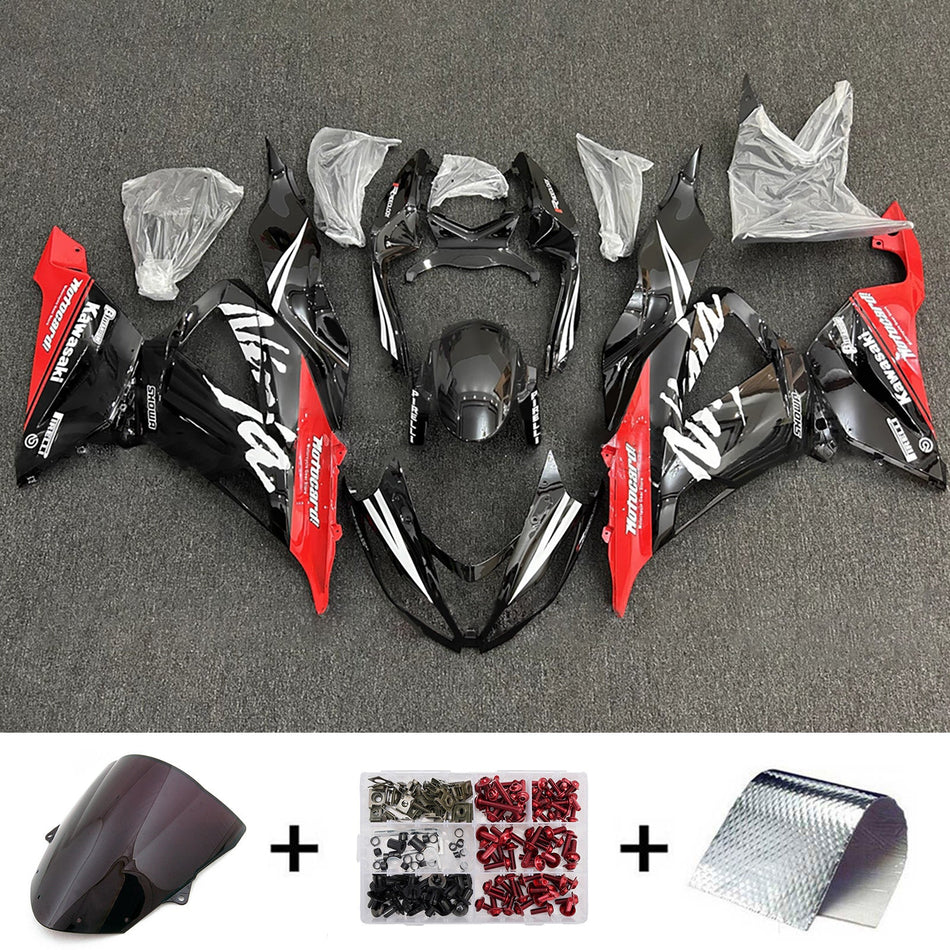 Verkleidungssatz aus ABS-Kunststoff, passend für Kawasaki ZX6R 636 (2013–2018)