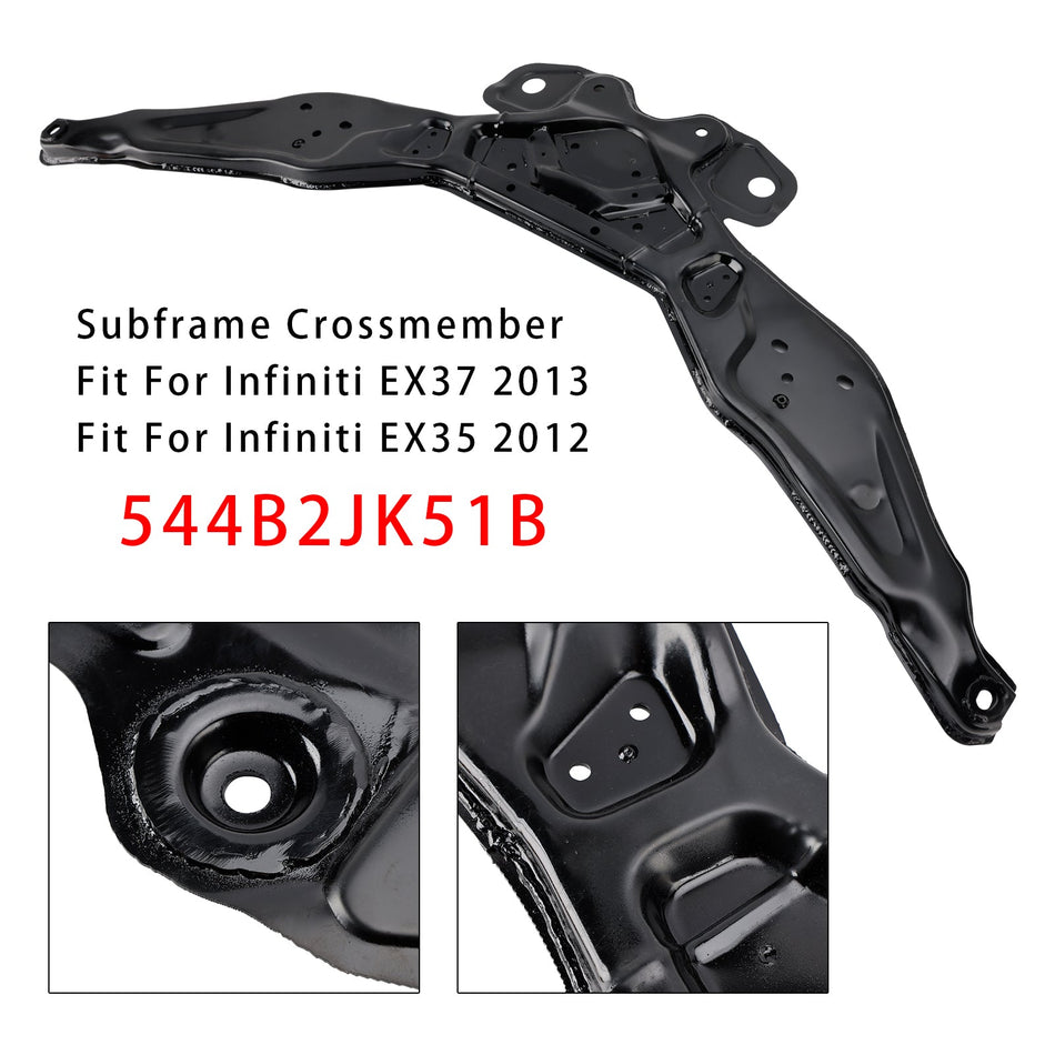 2012 Infiniti EX35 Vorderer Querträger-Hilfsrahmenhalterung 544B2JK51A