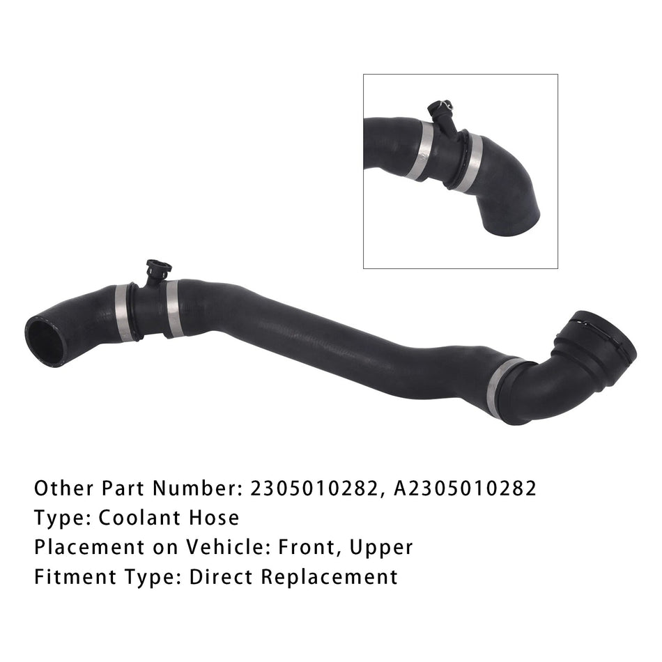 1994-2006 Mercedes Benz SL500 Oberer Kühlerkühlmittelschlauch 2305010282