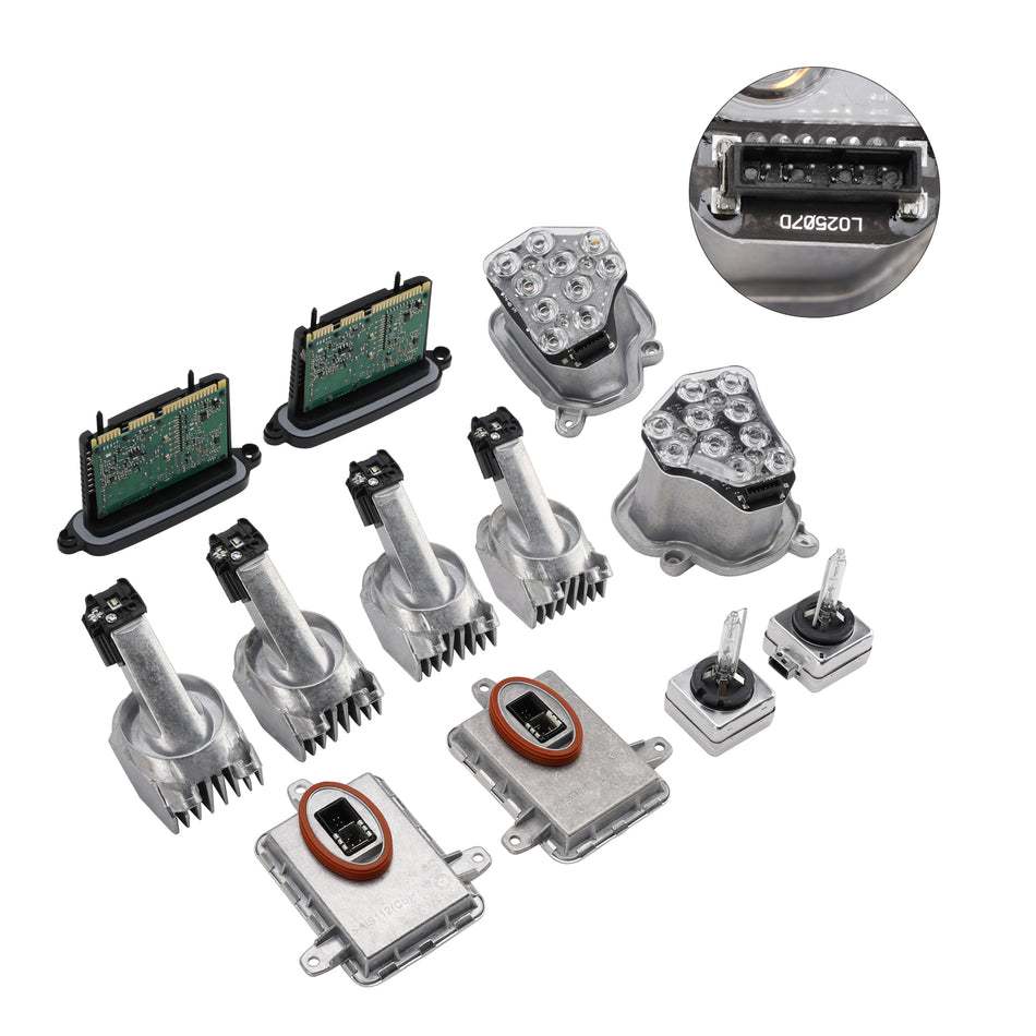 12PCS Left+Right Power Module Headlight AHL Für BMW 5 Series F10 F11 F07