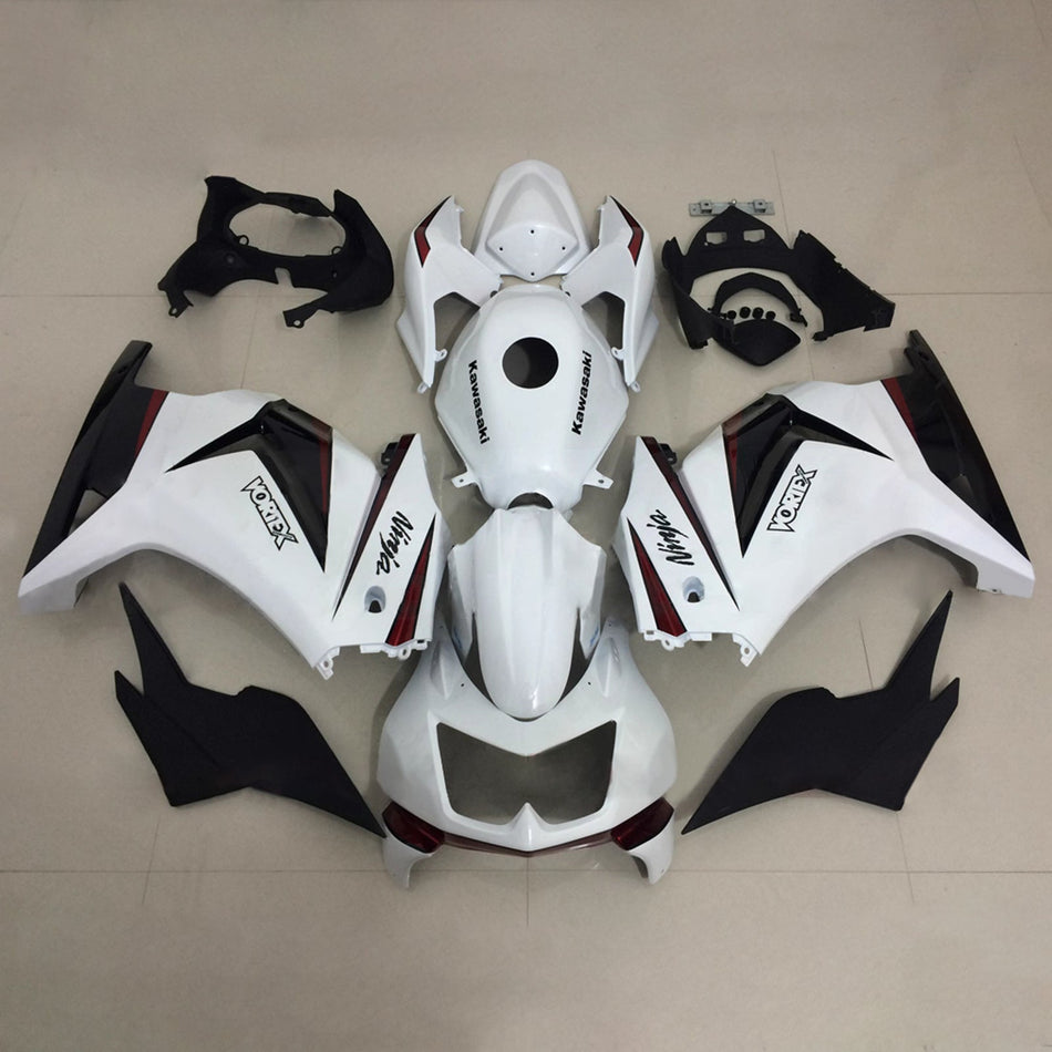 Verkleidungssatz aus ABS-Kunststoff, passend für Kawasaki EX250 Ninja250R 2008-2012