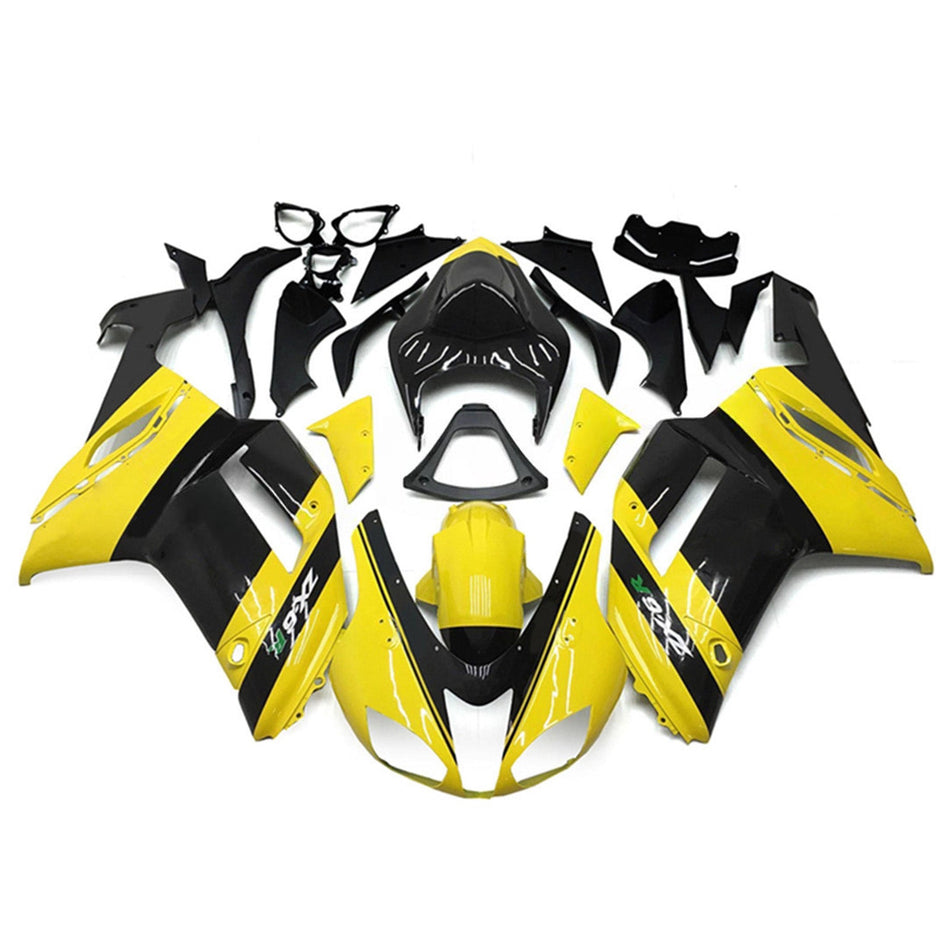 Verkleidungssatz aus ABS-Kunststoff, passend für Kawasaki ZX6R 636 (2007-2008)