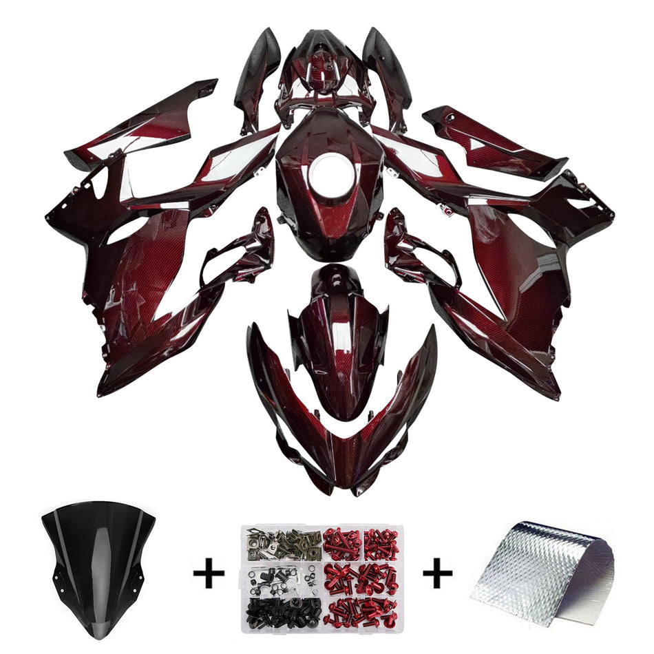Injection Verkleidung Kit Karosserie Kunststoff ABS fit Für Kawasaki EX400 Ninja400 2018-2024