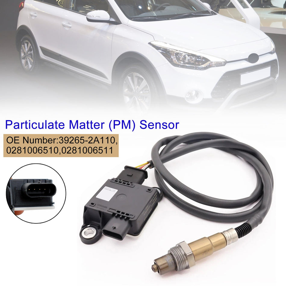 09/2011–12/2017 Für KIA RIO III (UB) 1.4 CRDi Schrägheck Diesel FWD 16 Ventile Partikelsensor (PM) 39265-2A110