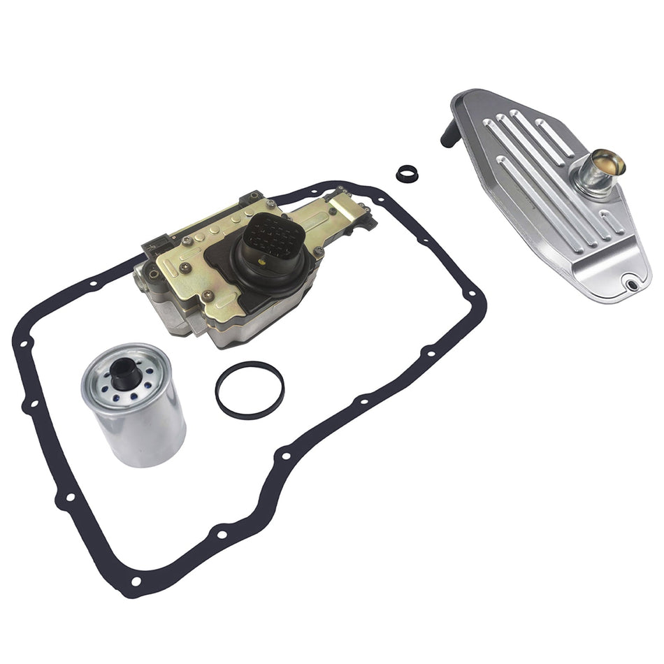 2002 Dodge Dakota Base, SLT, Sport 2,5 l L4 – Benzin, 3,9 l V6 545RFE 45RFE Getriebeschaltmagnetblock-Filtersatz