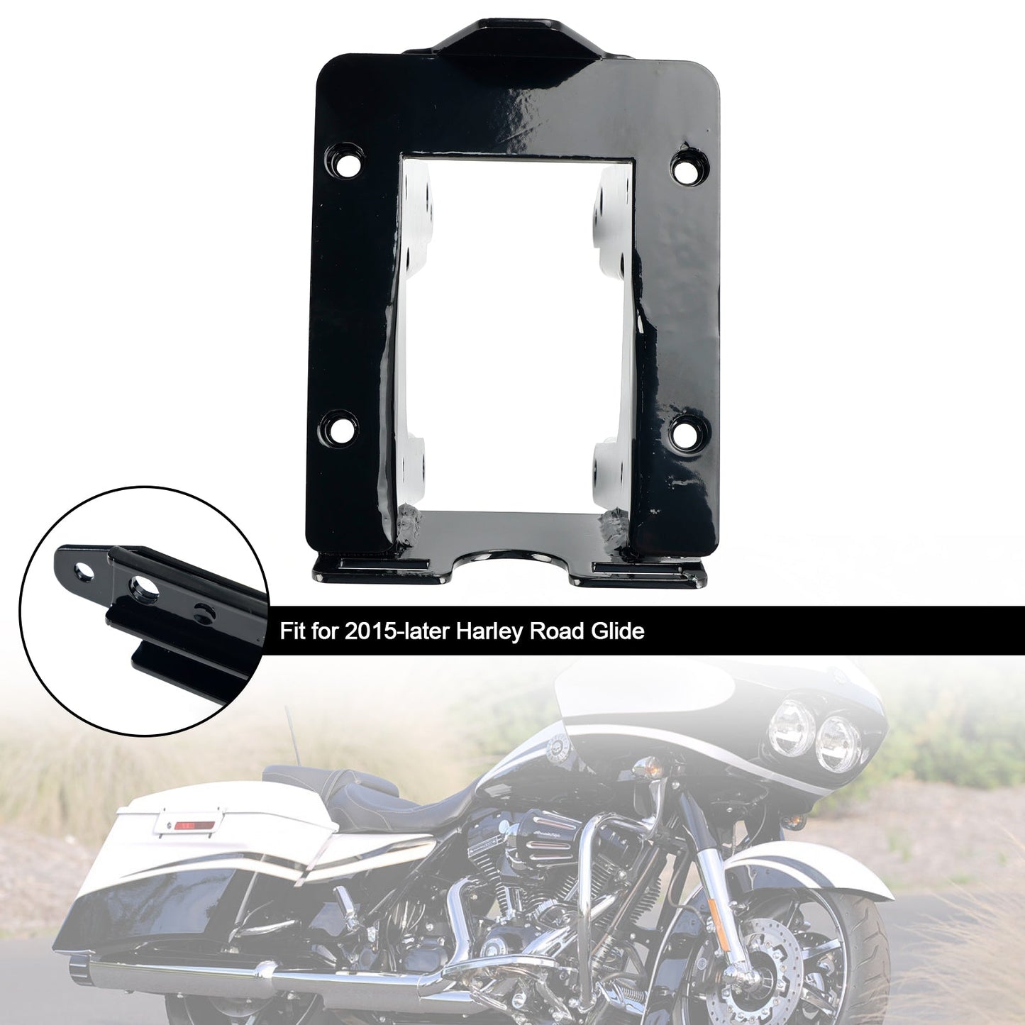 2015-sp?ter Harley Road Glide Front Innenverkleidung Stahl Halterung Montieren 47200266