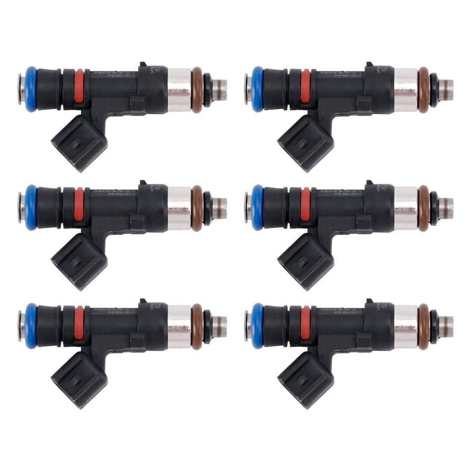 6 Stück Kraftstoffeinspritzdüsen für Saturn Outlook Vue GMC Acadia Enclave 07-08 0280158154