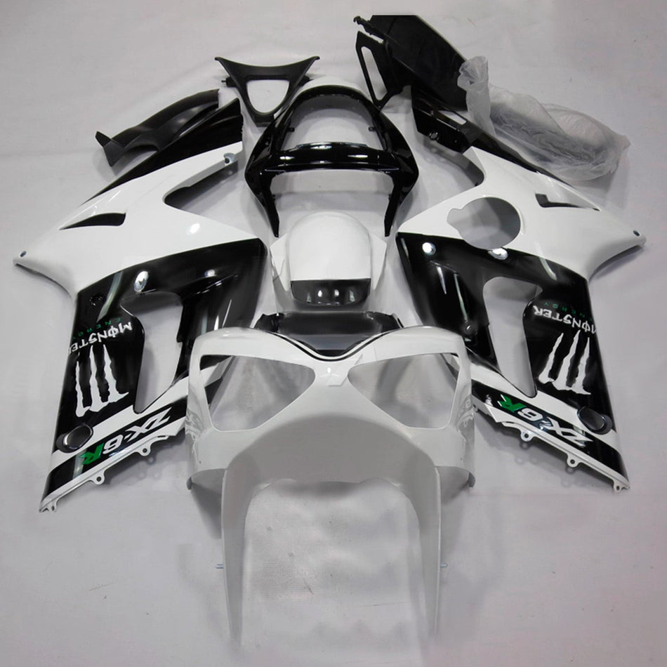 Verkleidungssatz aus ABS-Kunststoff, passend für Kawasaki ZX6R 636 2003-2004