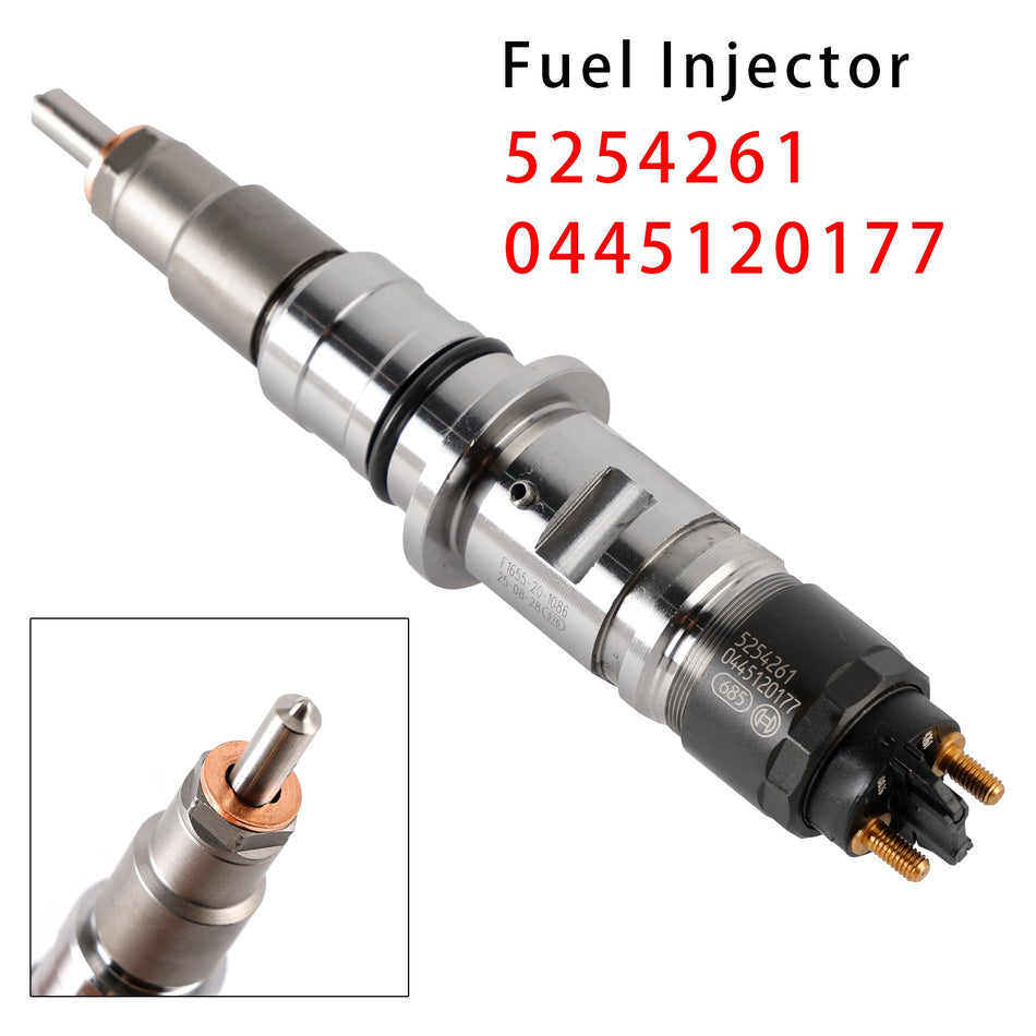 1 Stück Kraftstoffeinspritzdüse für Cummins ISB 6.7L QSB 4.5L 6.7L 5254261 0445120177