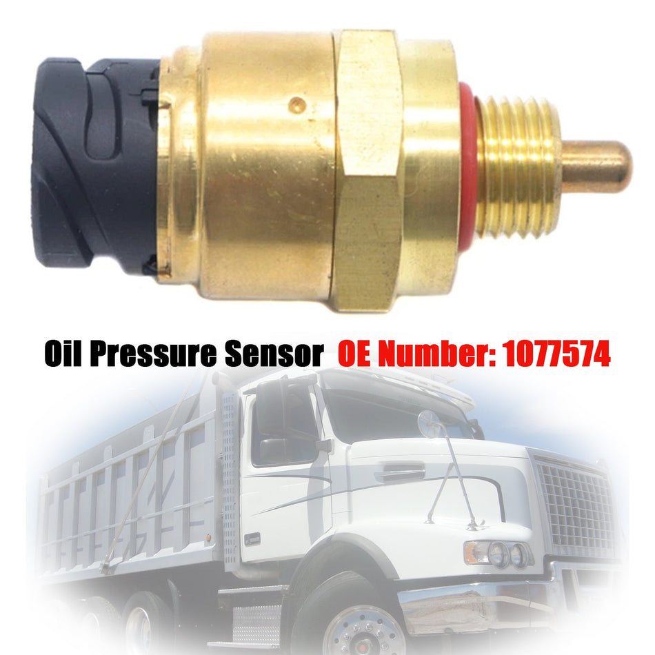 2003–2008 Volvo VHD VN VNL VNM D12 12,1 l Öldrucksensor 1077574