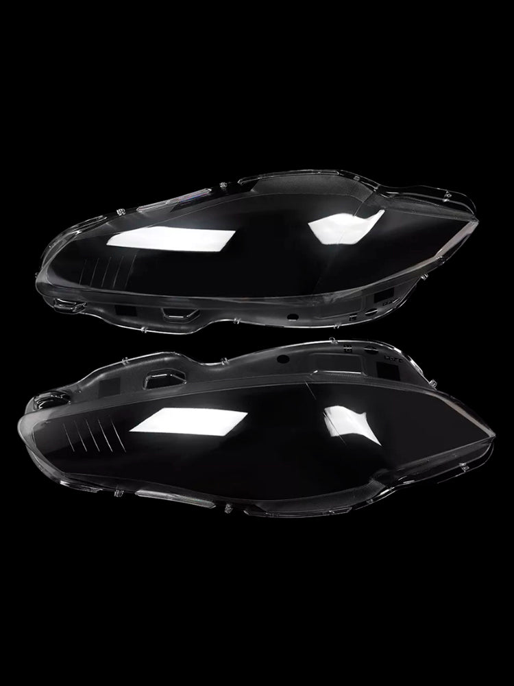 2010–2019 Jaguar XJ XJL Paar Frontscheinwerfer Objektiv Abdeckung Shell klar