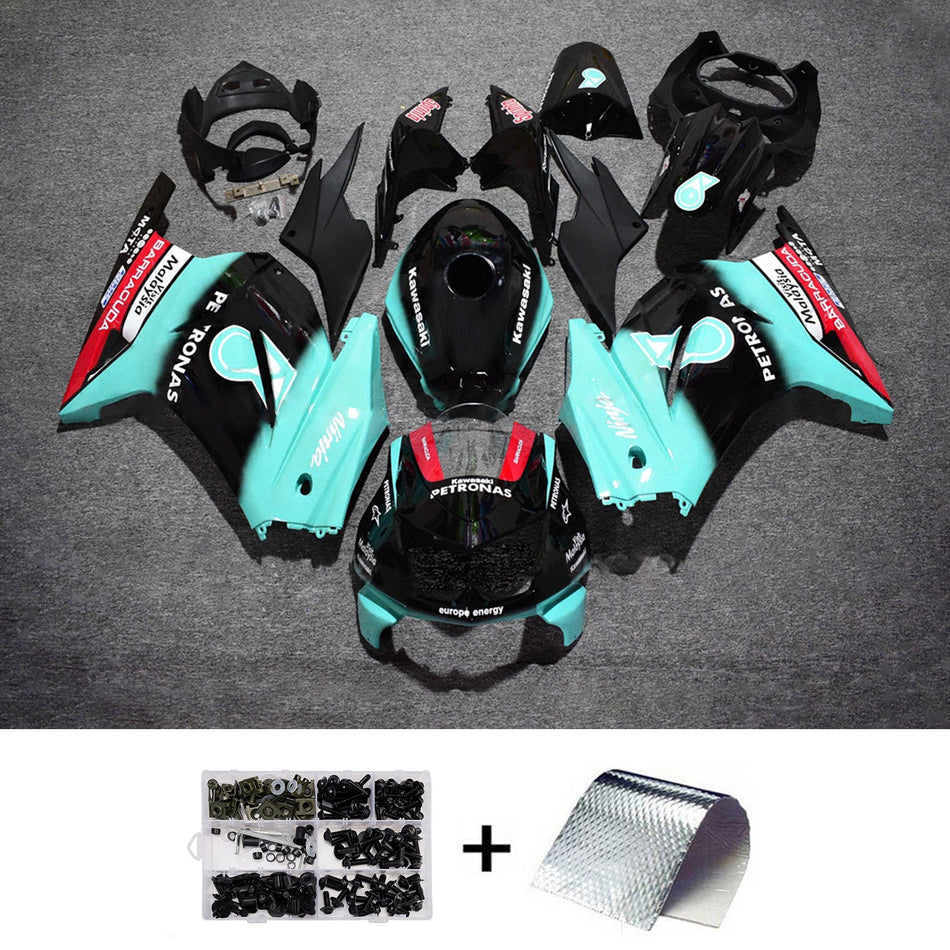 Verkleidungssatz aus ABS-Kunststoff, passend für Kawasaki EX250 Ninja250R 2008-2012