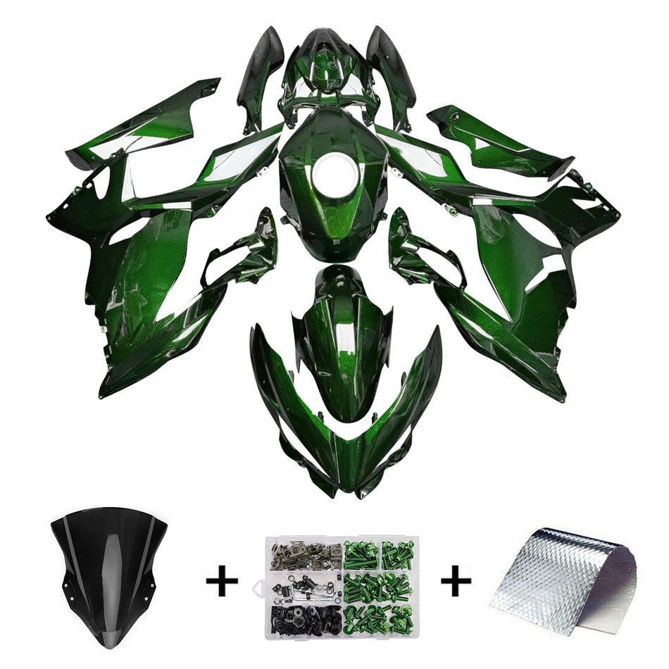 Injection Verkleidung Kit Karosserie Kunststoff ABS fit Für Kawasaki EX400 Ninja400 2018-2024