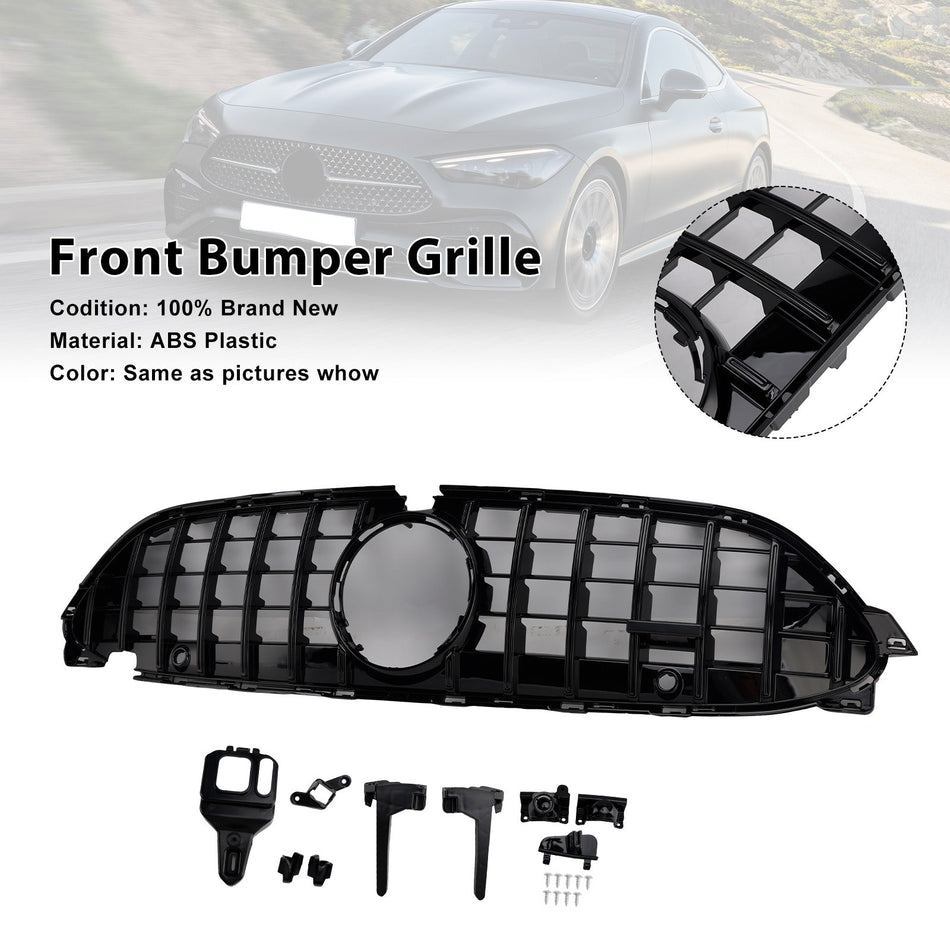 Mercedes-Benz CLE-Klasse W236 C236 Frontstoßstangengrill, schwarz, Baujahre 2024–2026