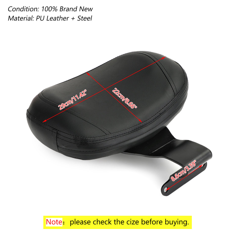 Motorrad Fahrer Rückenlehne passend für Yamaha V Star 1100 / XVS 1100 Drag Star