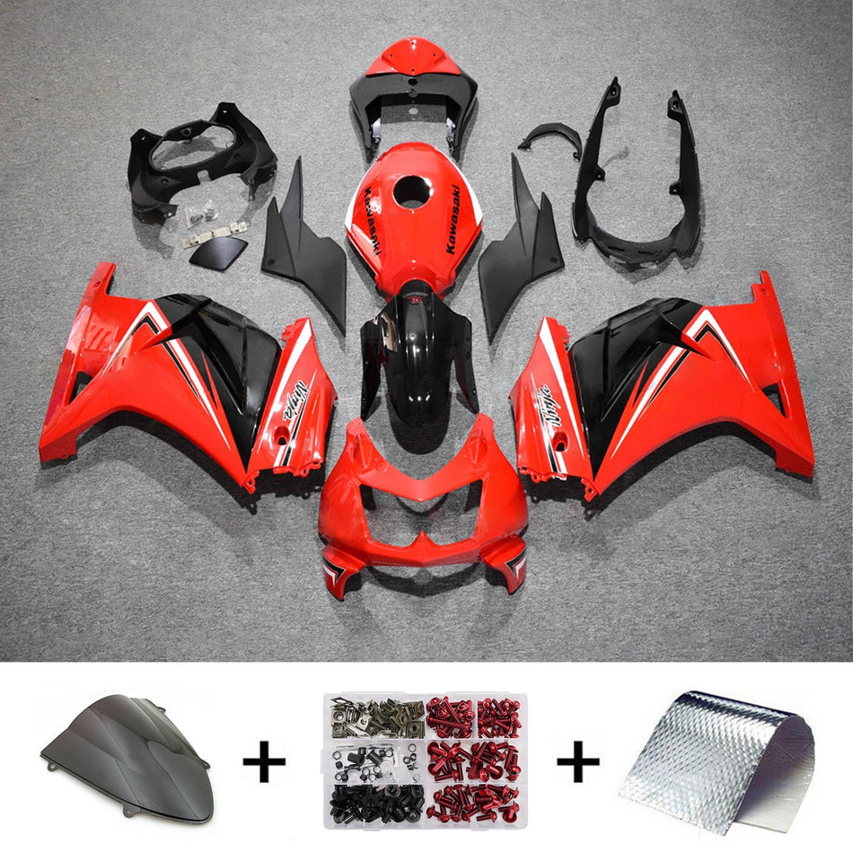 Verkleidungssatz aus ABS-Kunststoff, passend für Kawasaki EX250 Ninja250R 2008-2012