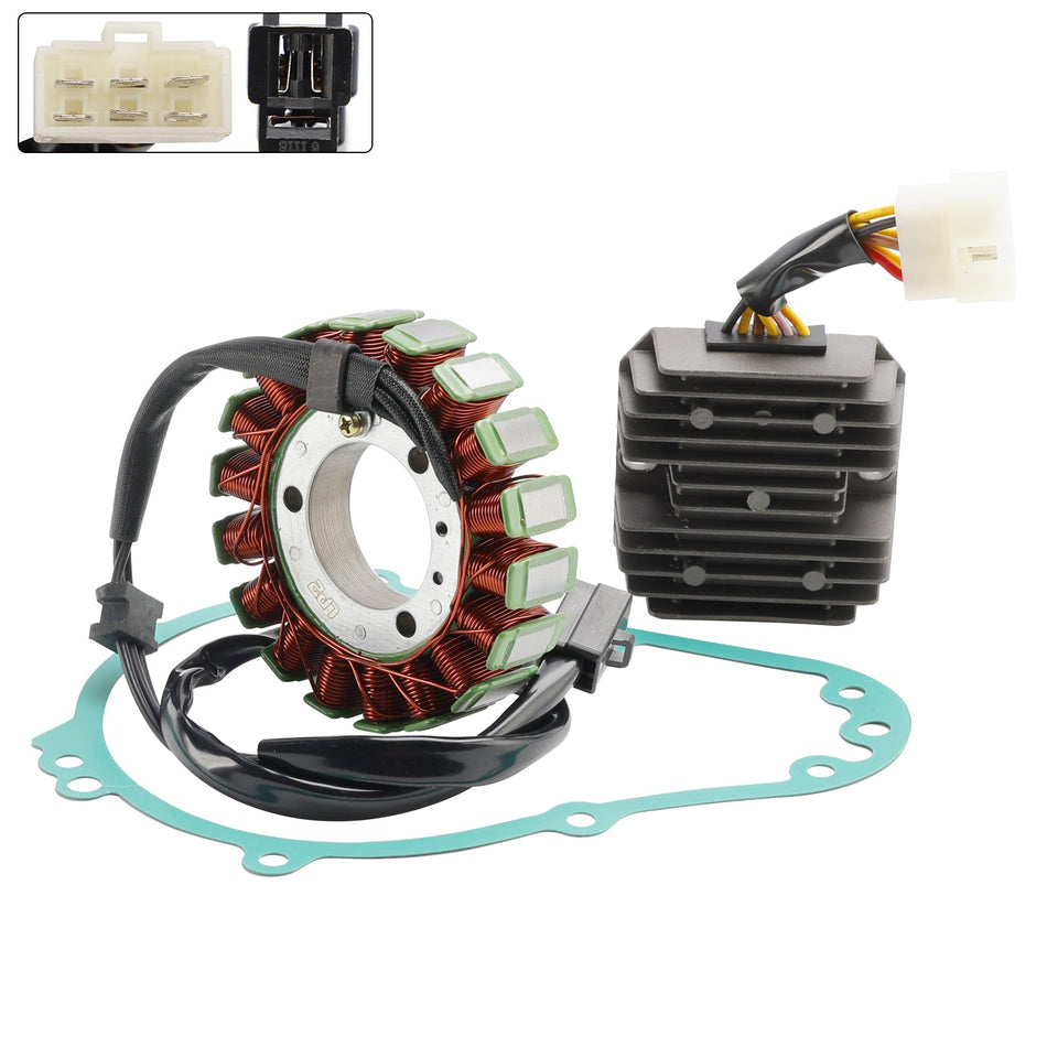 1990-1992 Kawasaki ZX500 ZZR500 Stator Generator Regler Gleichrichter Dichtung