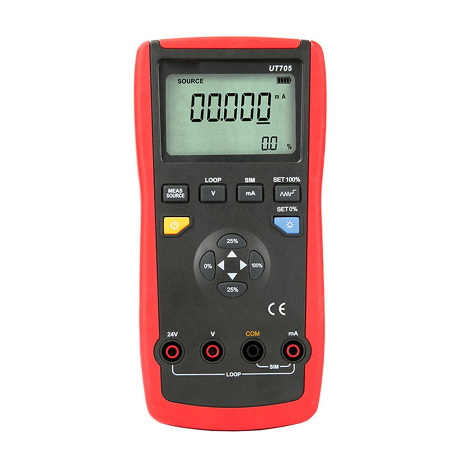 UT705 Einzelfunktions-Schleifenkalibrator mit LCD-Hintergrundbeleuchtung, Gleichspannung/-strom 24 V